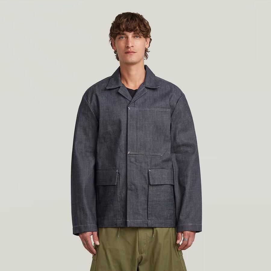 G-Star RAW G-S020 Marseille Blazer Donkerblauw Heren