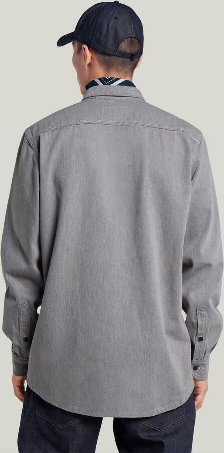 G-Star RAW G-S043 Denim Worker Shirt Donkerblauw Heren - Foto 5