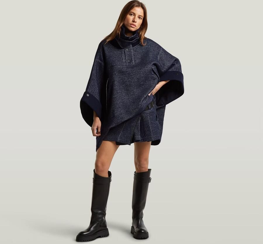 G-Star RAW G-S073 Kilt minirok Donkerblauw Dames - Foto 5