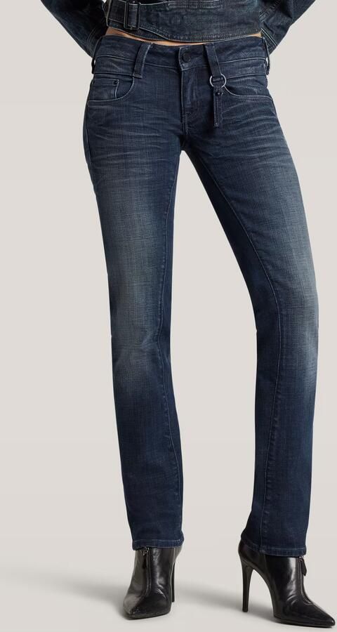 G-Star RAW G-S079 Radar Slim Midden blauw Dames - Foto 4