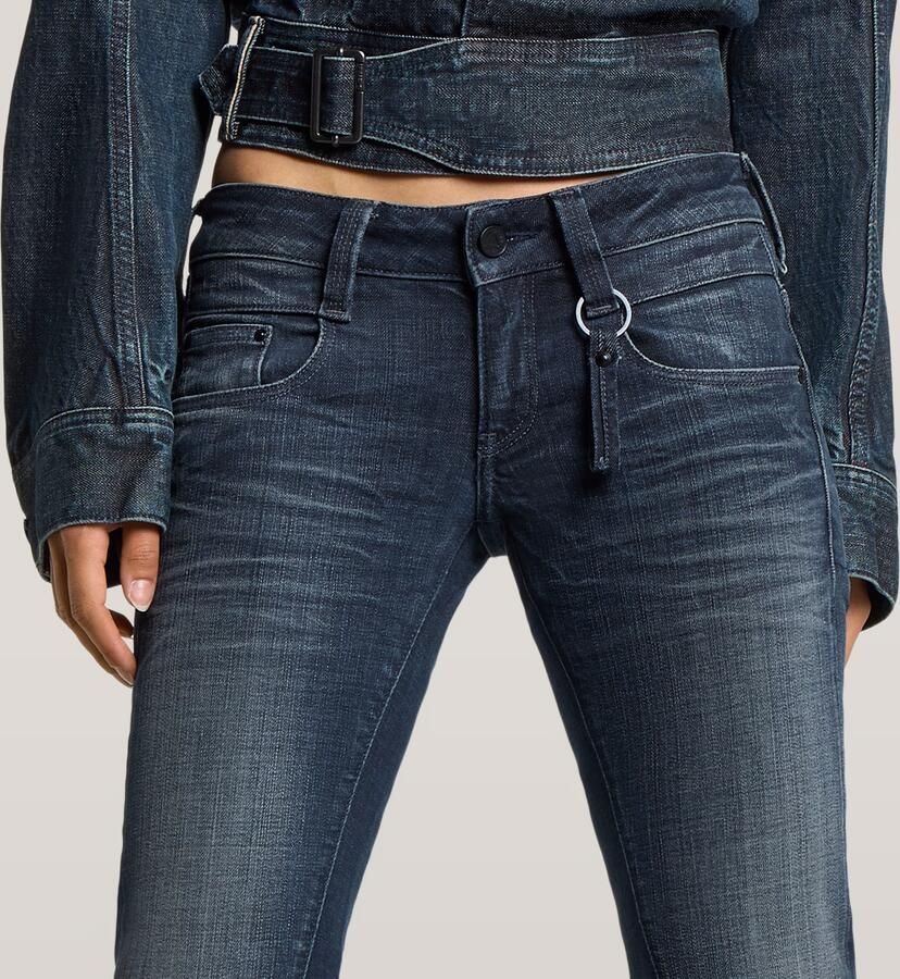 G-Star RAW G-S079 Radar Slim Midden blauw Dames - Foto 2