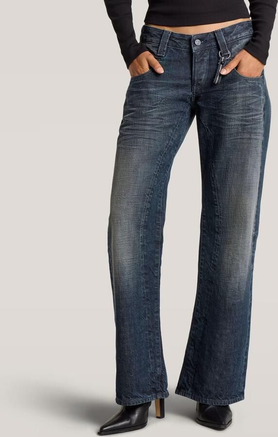 G-Star RAW G-S080 Radar Loose Midden blauw Dames - Foto 4