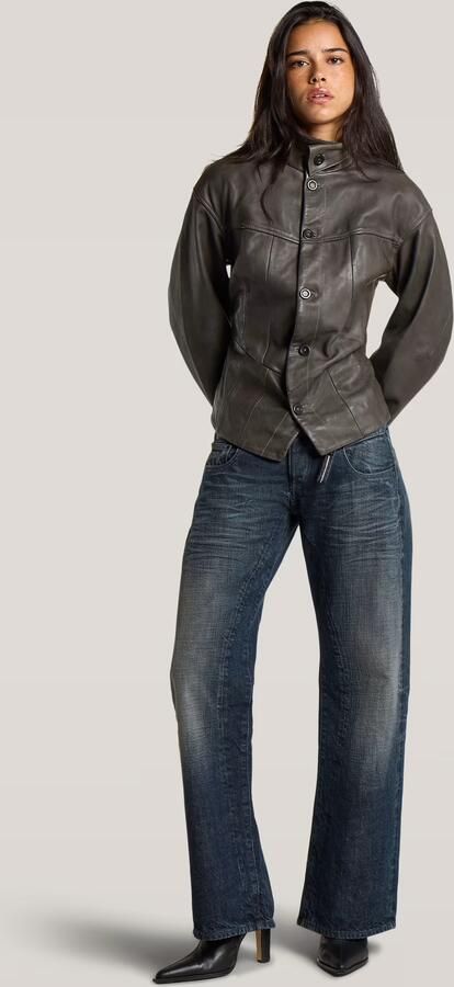 G-Star RAW G-S080 Radar Loose Midden blauw Dames - Foto 6