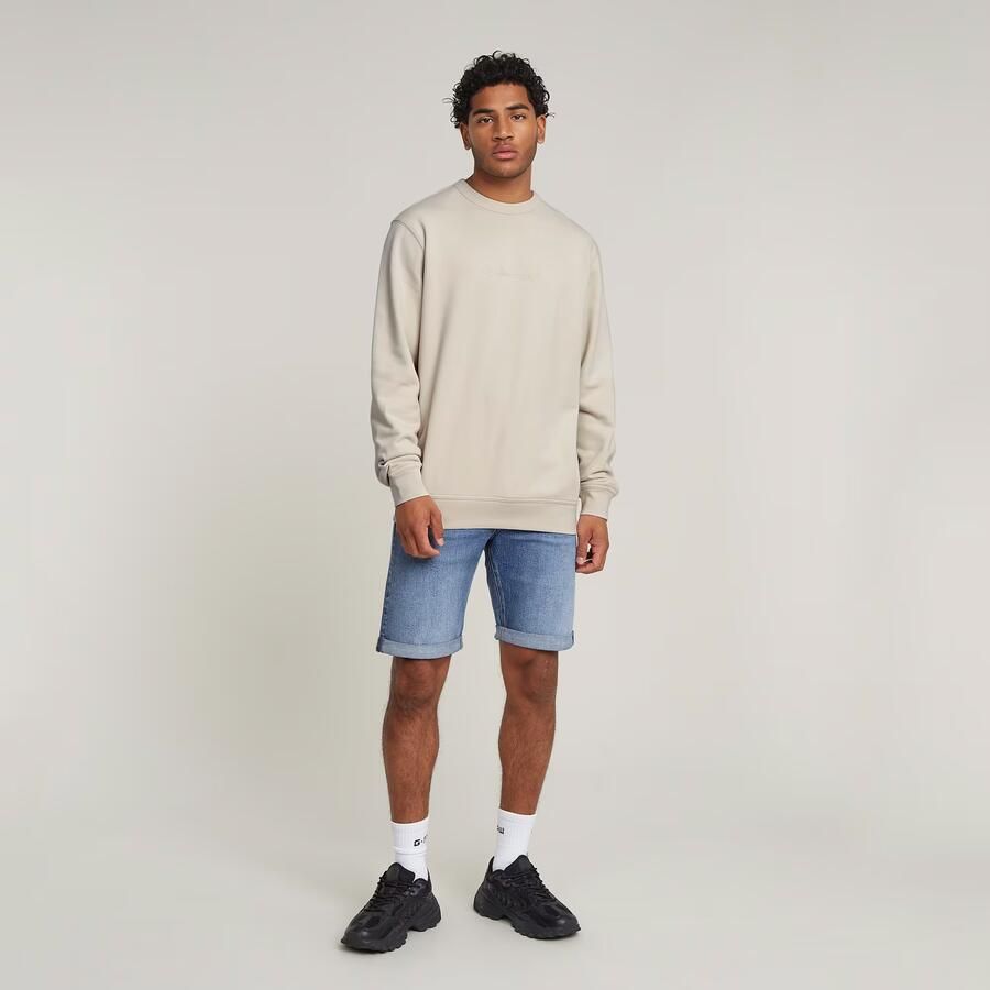 G-Star RAW G-Script Logo Sweater Wit Heren - Foto 5