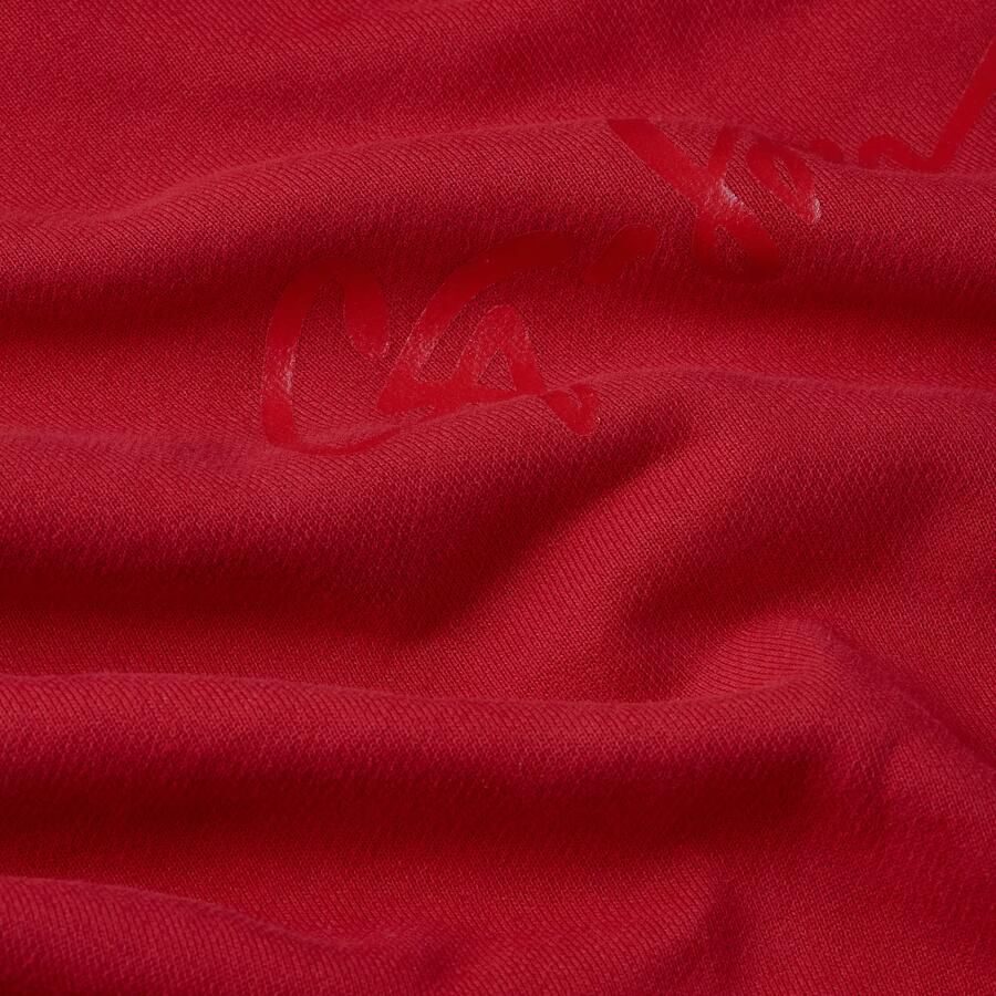G-Star RAW G-Script Oversized Hoodie Rood Dames - Foto 4