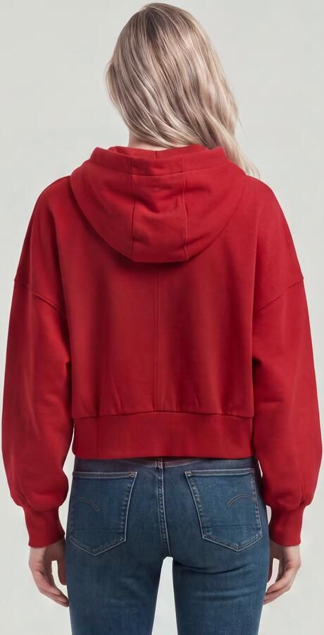 G-Star RAW G-Script Oversized Hoodie Rood Dames - Foto 6