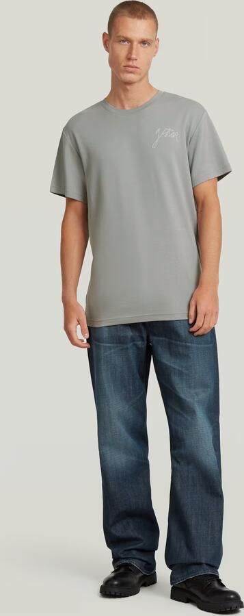 G-Star RAW G-Script T-Shirt Grijs Heren - Foto 7