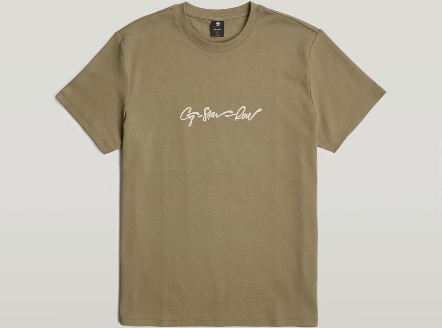 G-Star Raw T-shirt Korte Mouw T-shirt G-Script RT - Foto 6