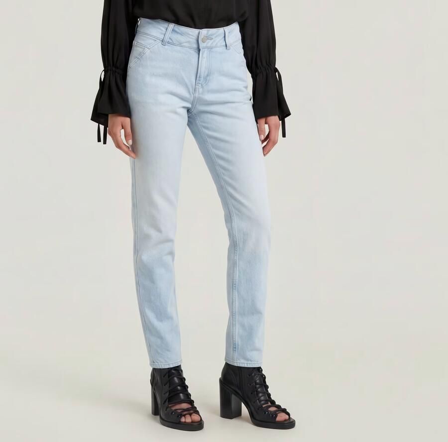 G-Star RAW G-Slim Jeans Lichtblauw Dames - Foto 4