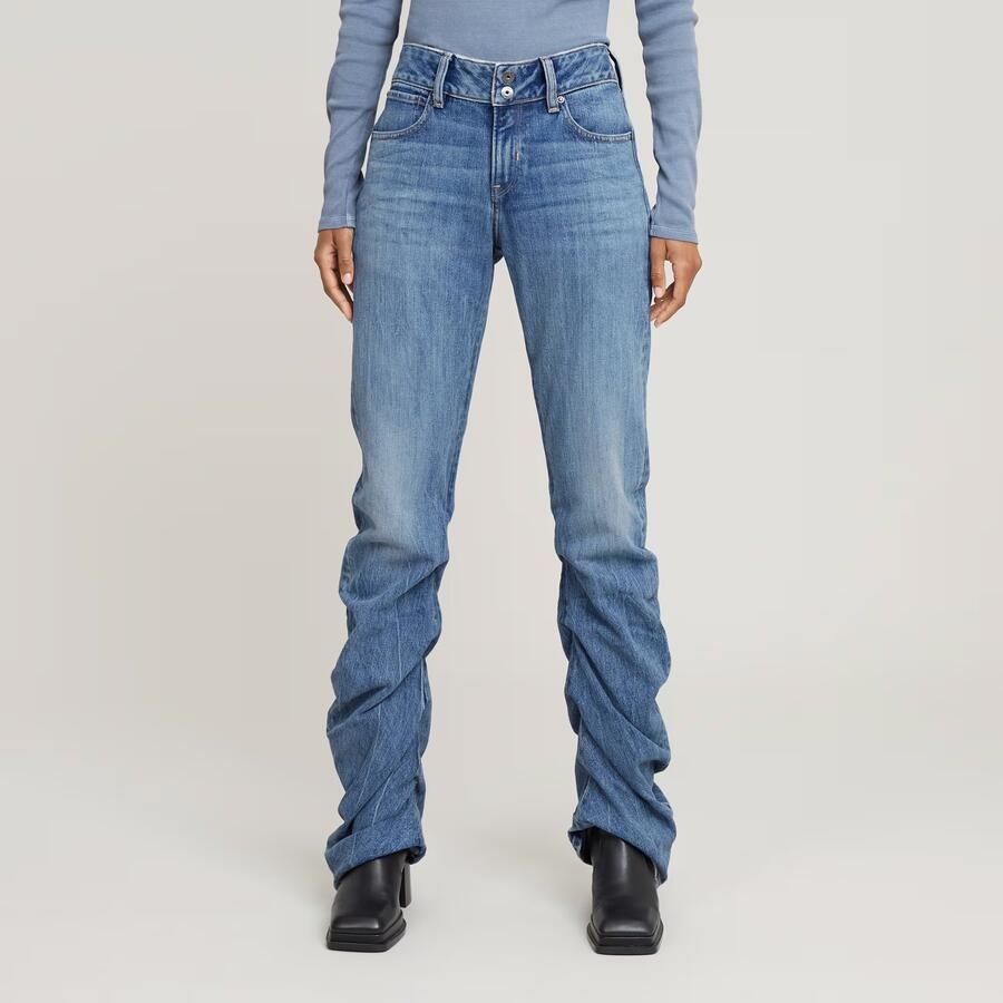 G-Star RAW G-Staq Low Bootcut Jeans Midden blauw Dames - Foto 7