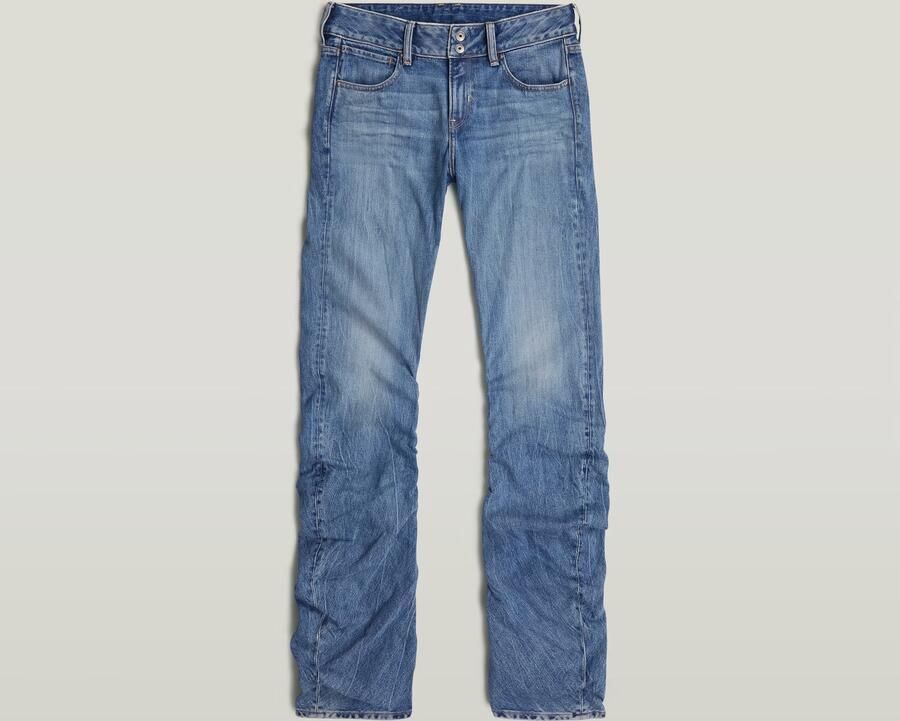 G-Star RAW G-Staq Low Bootcut Jeans Midden blauw Dames - Foto 6