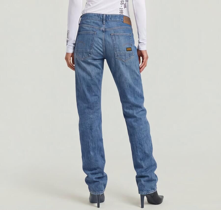 G-Star RAW G-Staq Low Bootcut Jeans Midden blauw Dames - Foto 3