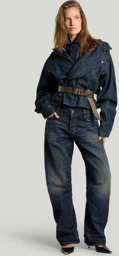 G-Star RAW G-STAR Arc Loose Jeans Donkerblauw Dames - Foto 6