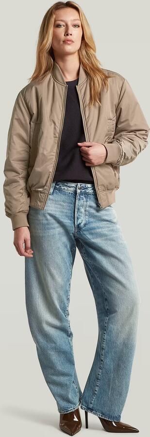 G-Star RAW Bomberjack Bruin Dames - Foto 7