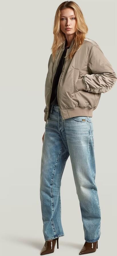 G-Star RAW Bomberjack Bruin Dames - Foto 6