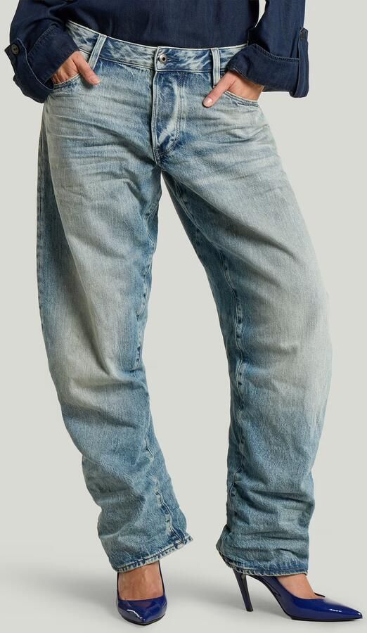 G-Star RAW G-STAR Arc Loose Jeans Lichtblauw Dames
