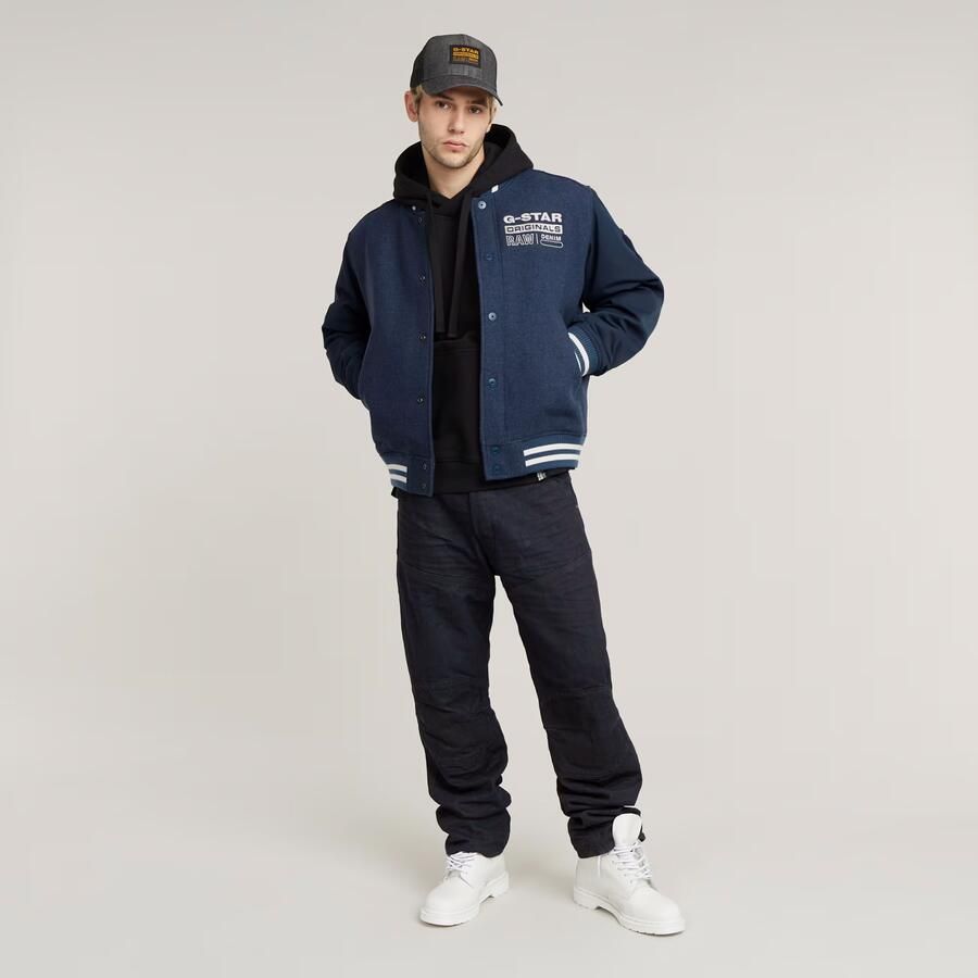 G-Star RAW G-STAR Elwood 3D Regular Jeans Donkerblauw Heren