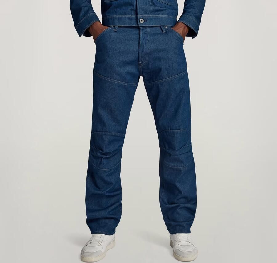 G-Star RAW G-STAR Elwood 3D Regular Jeans Donkerblauw Heren - Foto 8