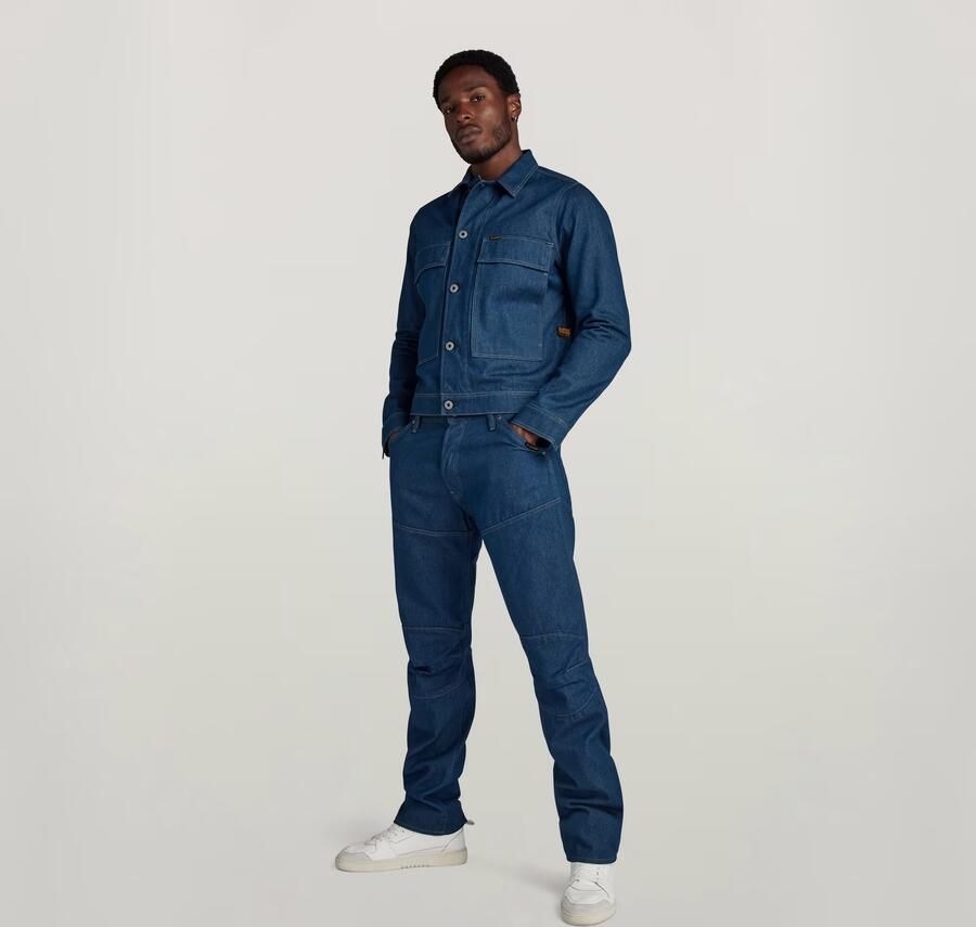 G-Star RAW G-STAR Elwood 3D Regular Jeans Donkerblauw Heren - Foto 7