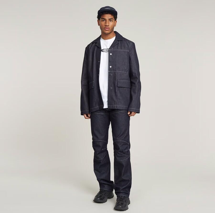 G-Star Raw Jeans D23699-D956 ELWOOD 3D REGULAR-001 RAW DENIM - Foto 4