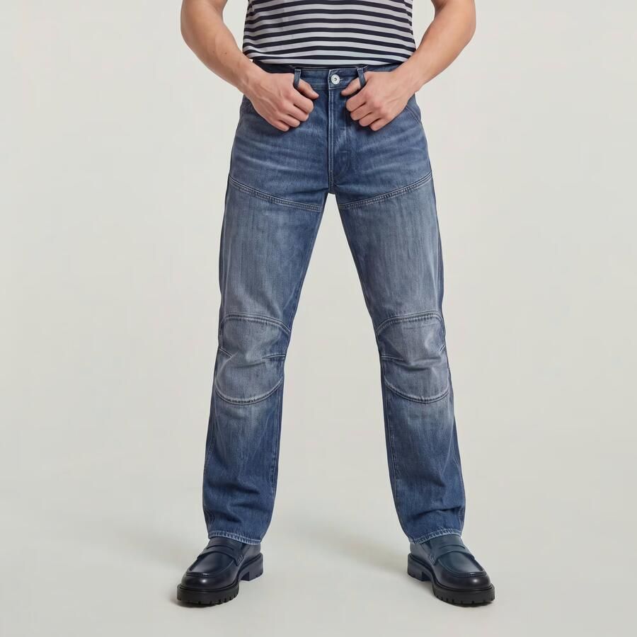 G-Star RAW G-STAR Elwood 3D Regular Jeans Donkerblauw Heren - Foto 4