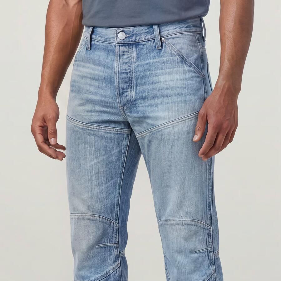 G-Star Raw Straight Jeans D23699-D788 5620 3D REGULAR-H924 FADED SEA BAY - Foto 4