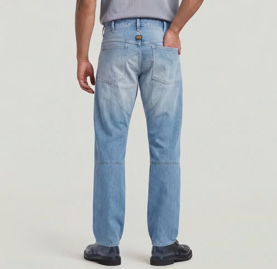 G-STAR 3D Regular straight leg regular fit jeans light blue - Foto 11