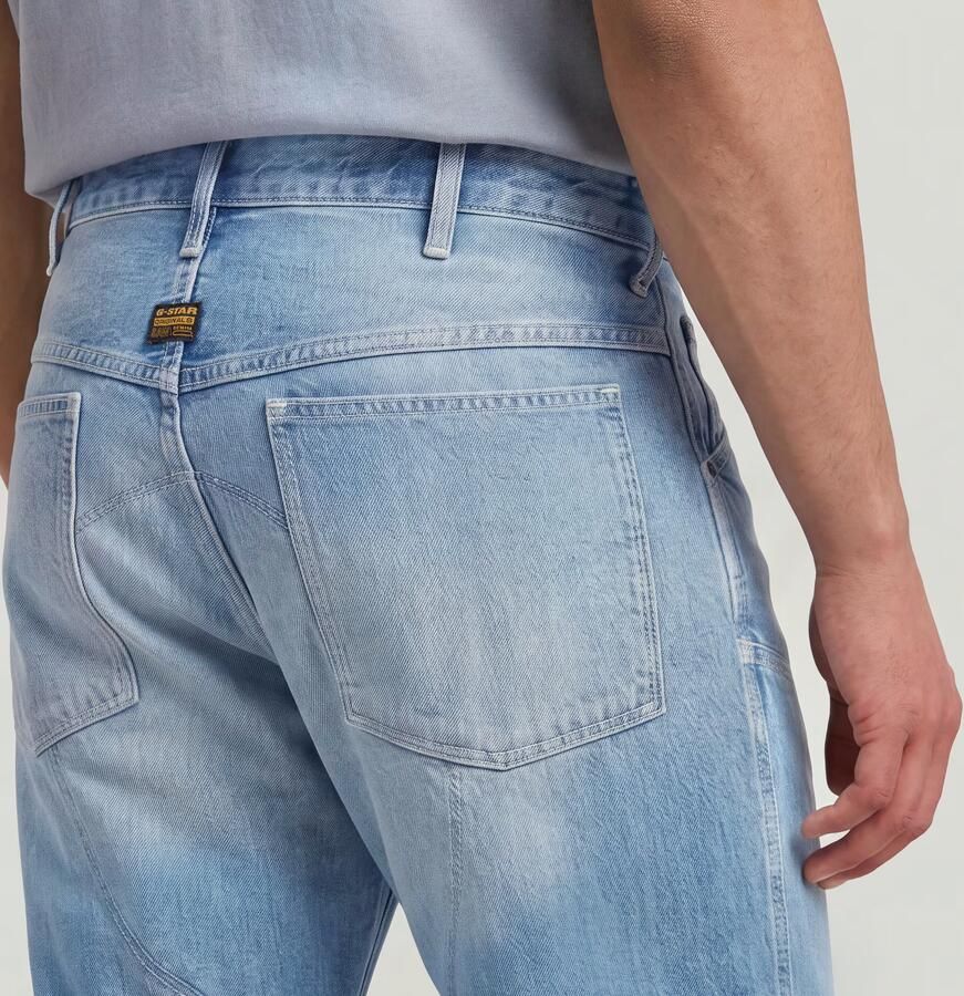 G-STAR 3D Regular straight leg regular fit jeans light blue - Foto 13