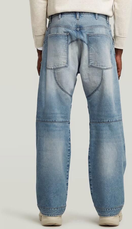 G-Star RAW G-STAR Elwood Unisex Low Loose Jeans Midden blauw Heren - Foto 4