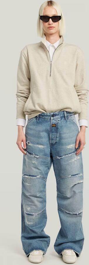 G-Star RAW G-STAR Elwood Unisex Low Loose Jeans Midden blauw Heren - Foto 7