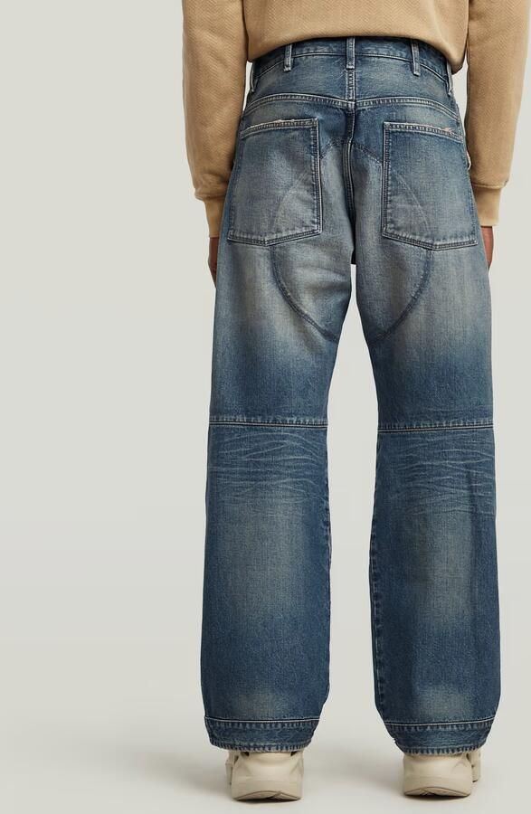 G-Star RAW G-STAR Elwood Unisex Low Loose Jeans Midden blauw Heren - Foto 5