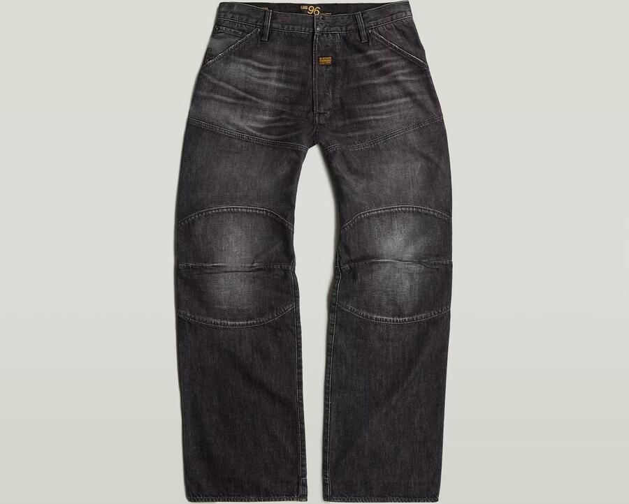 G-Star RAW G-STAR Elwood Unisex Low Loose Jeans Zwart Heren - Foto 8