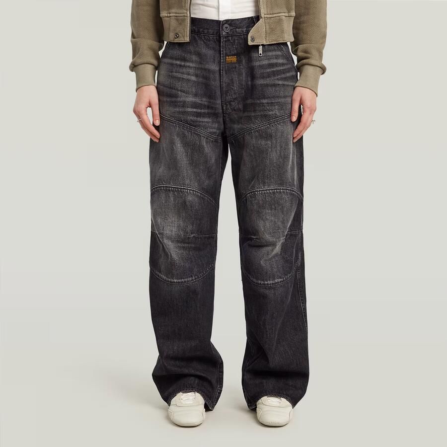 G-Star RAW G-STAR Elwood Unisex Low Loose Jeans Zwart Heren - Foto 2