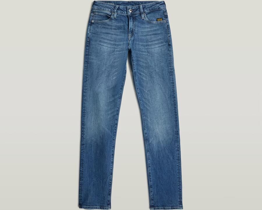 G-Star RAW G-STAR Lennoxx Slim Straight Jeans Donkerblauw Dames - Foto 4