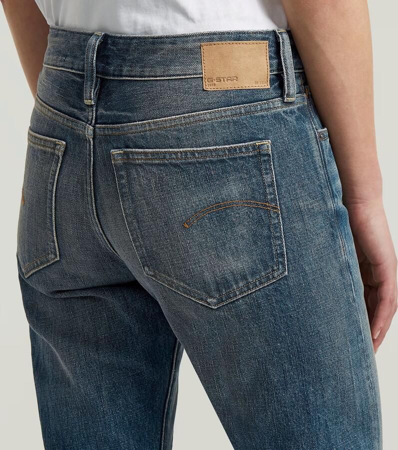 G-Star RAW G-STAR Lennoxx Slim Straight Jeans Donkerblauw Dames - Foto 3