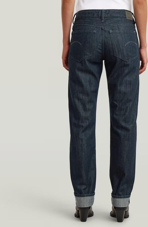 G-Star RAW G-STAR Lennoxx Slim Straight Jeans Donkerblauw Dames