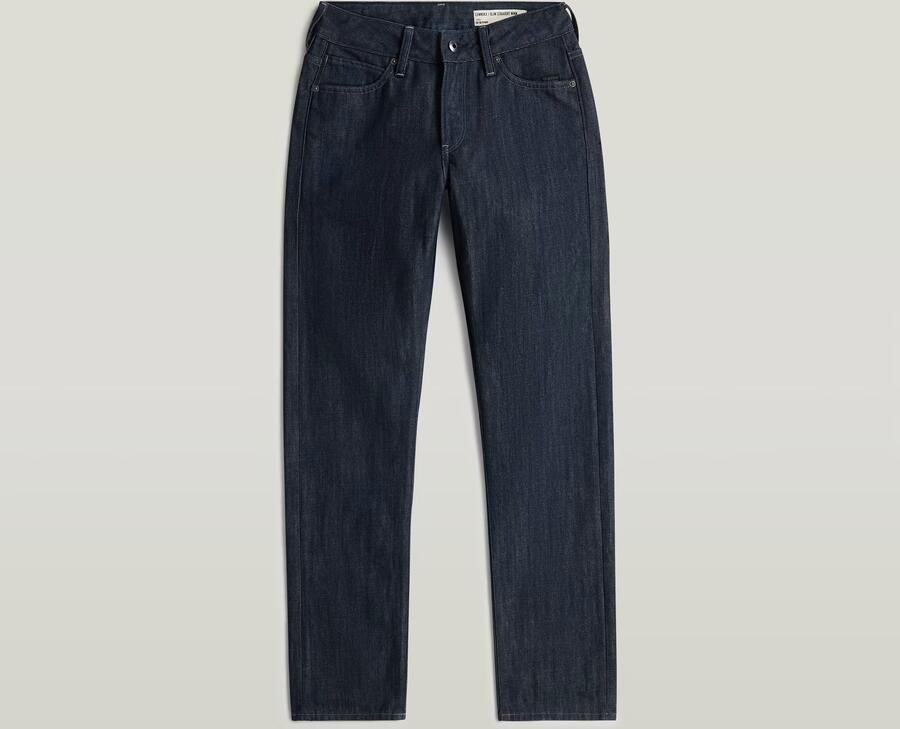 G-Star RAW G-STAR Lennoxx Slim Straight Jeans Donkerblauw Dames - Foto 5