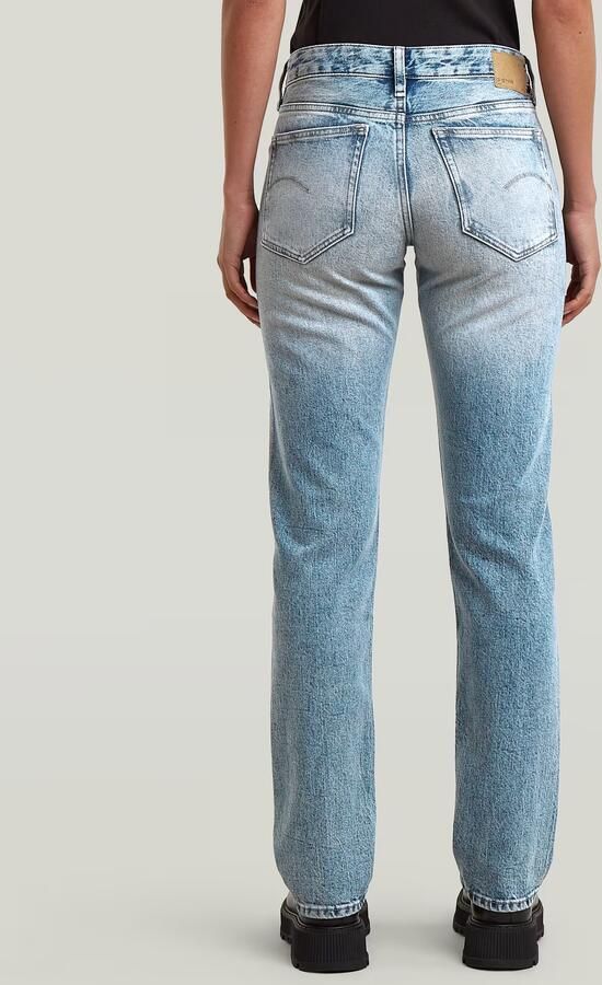 G-Star RAW G-STAR Lennoxx Slim Straight Jeans Lichtblauw Dames