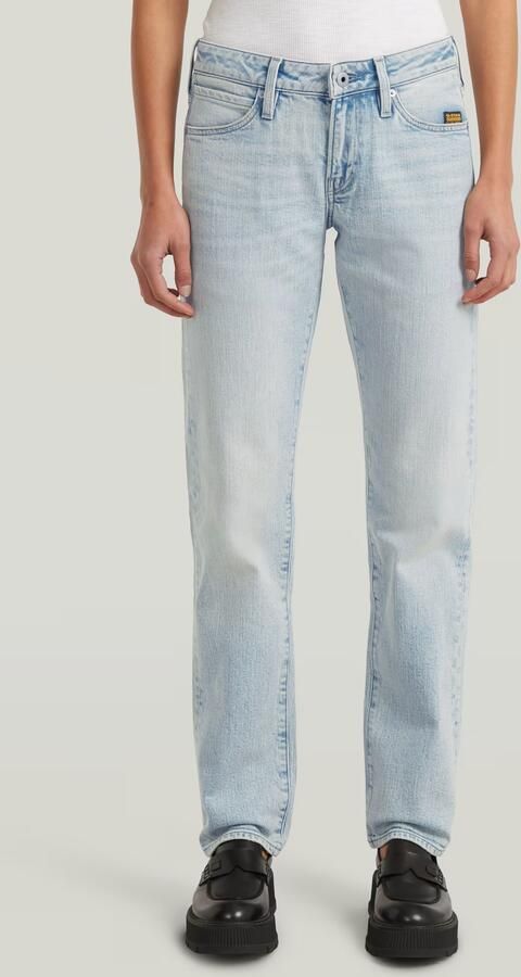 G-Star RAW G-STAR Lennoxx Slim Straight Jeans Lichtblauw Dames