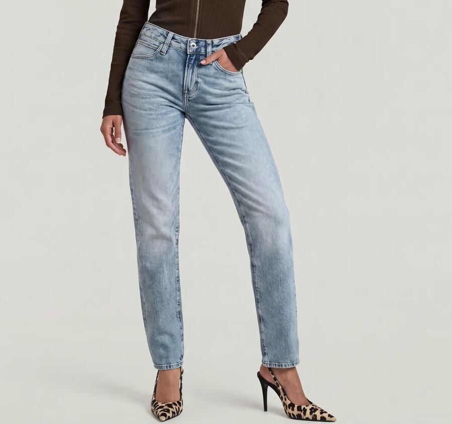 G-Star RAW G-STAR Lennoxx Slim Straight Jeans Lichtblauw Dames - Foto 5
