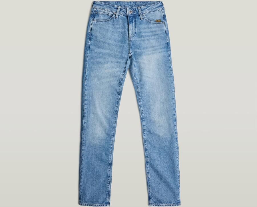 G-Star RAW G-STAR Lennoxx Slim Straight Jeans Midden blauw Dames - Foto 4