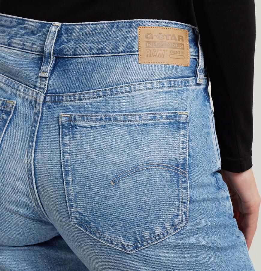 G-Star RAW G-STAR Lennoxx Slim Straight Jeans Midden blauw Dames - Foto 3