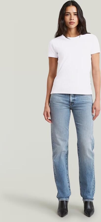 G-Star RAW G-STAR Lennoxx Slim Straight Jeans Midden blauw Dames - Foto 7