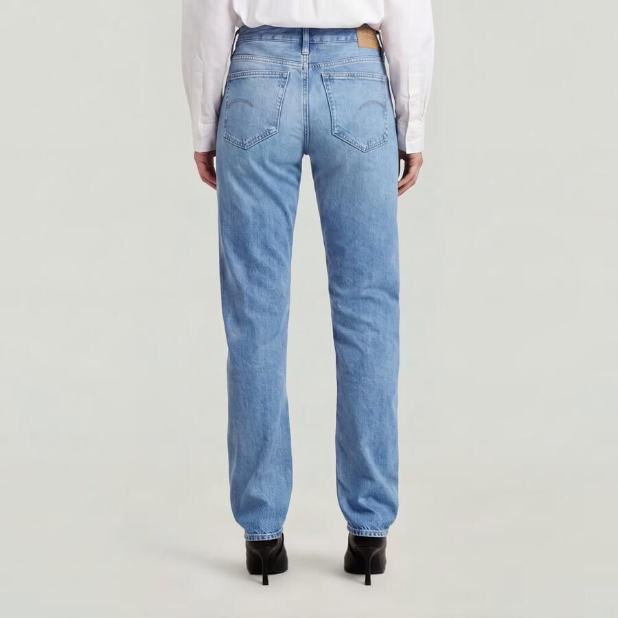 G-Star RAW G-STAR Lennoxx Slim Straight Jeans Midden blauw Dames - Foto 4