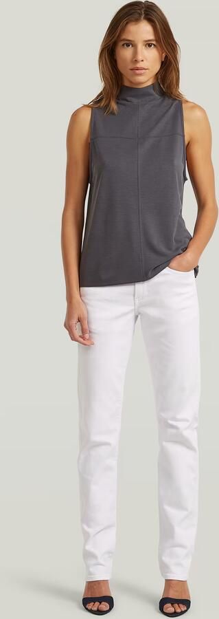 G-Star RAW G-STAR Lennoxx Slim Straight Jeans Wit Dames - Foto 7