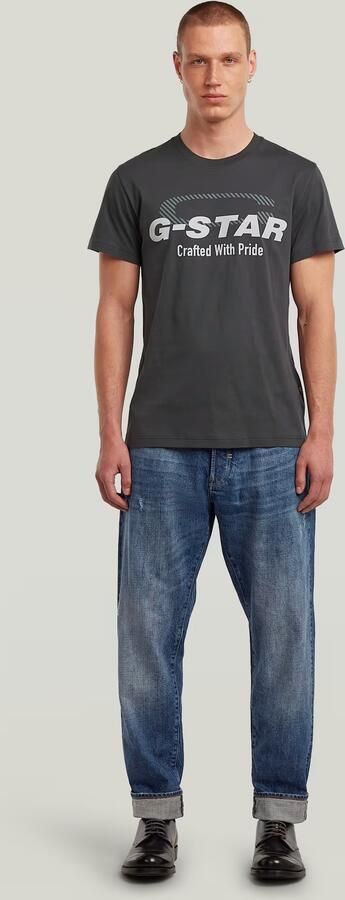 G-Star RAW G-STAR Logo T-Shirt Grijs Heren - Foto 5