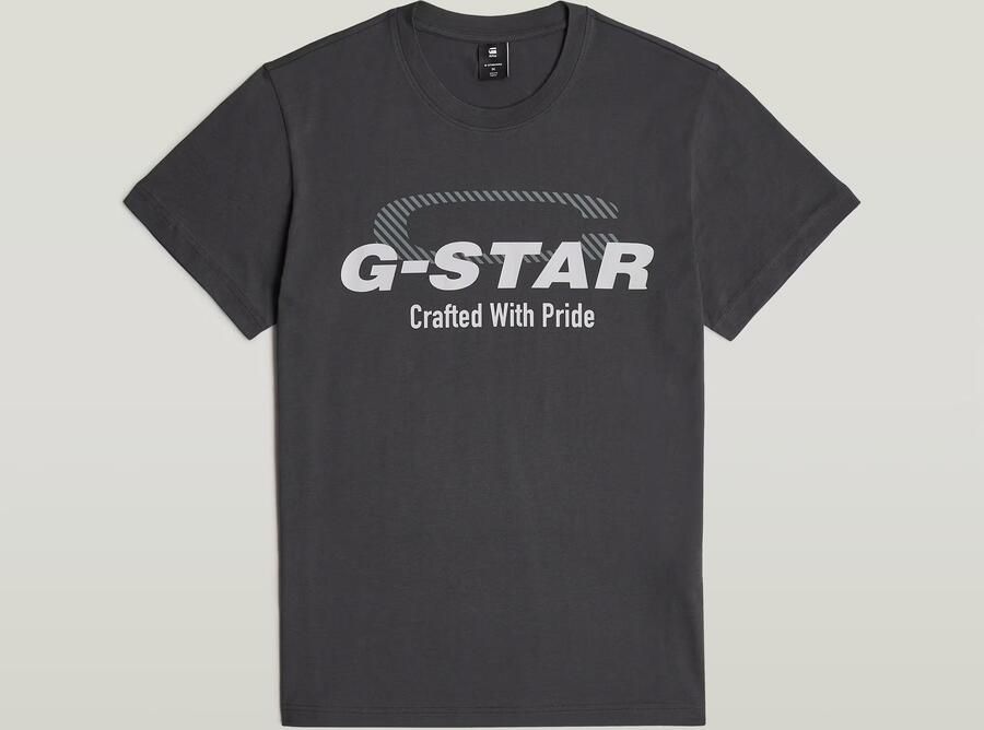 G-Star RAW G-STAR Logo T-Shirt Grijs Heren - Foto 3