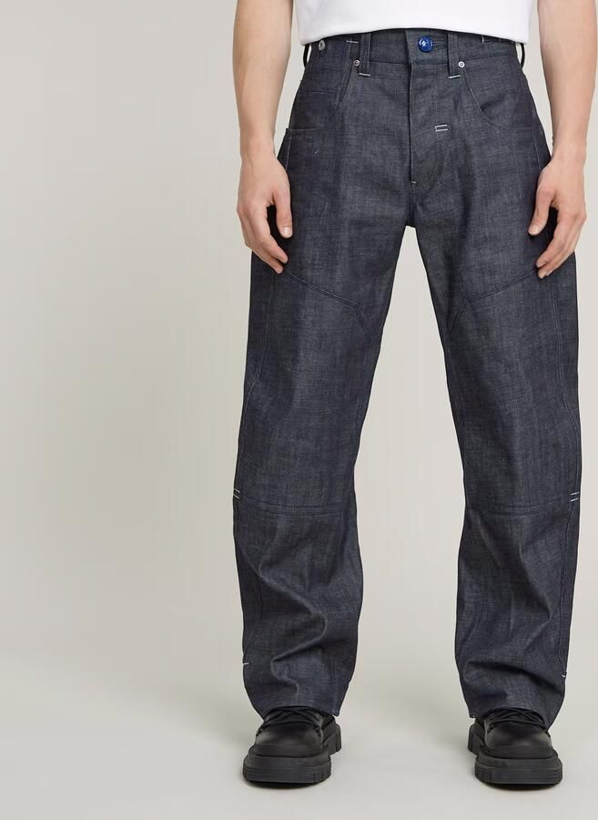 G-Star RAW G-STAR Origins Bend 3D Loose Selvedge Jeans Donkerblauw Heren - Foto 6