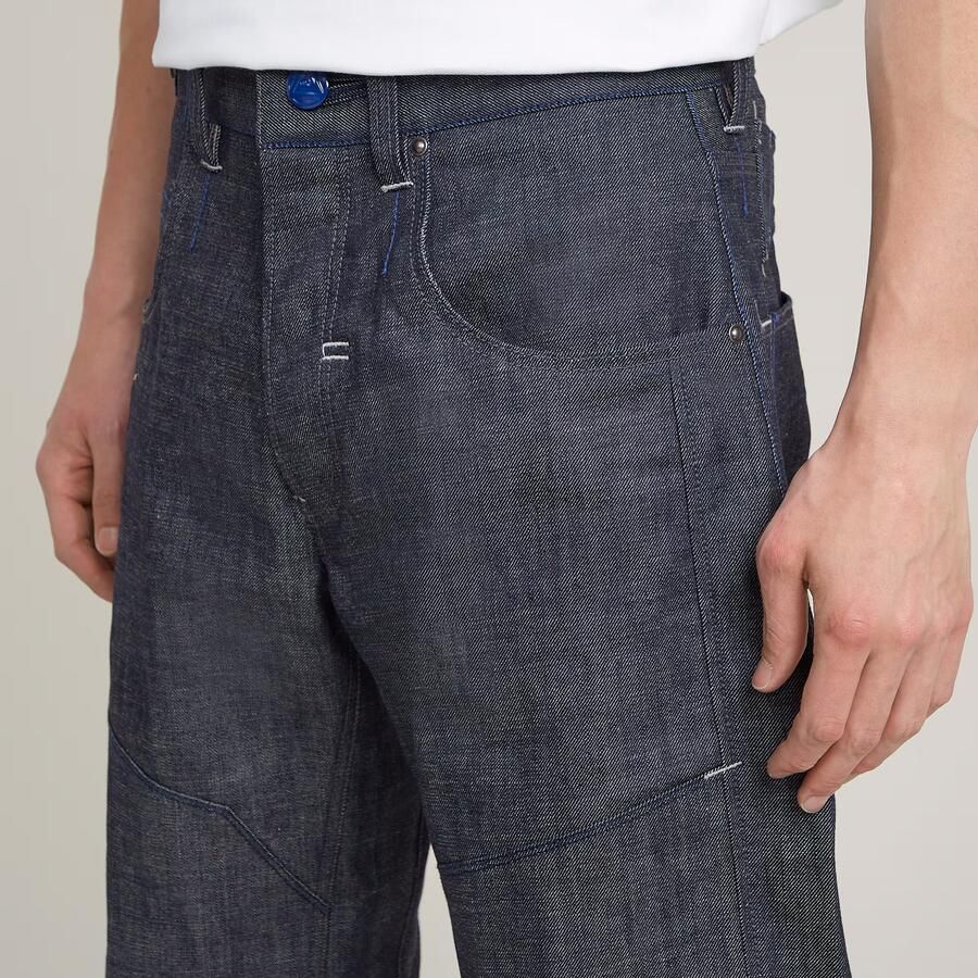 G-Star RAW G-STAR Origins Bend 3D Loose Selvedge Jeans Donkerblauw Heren - Foto 2