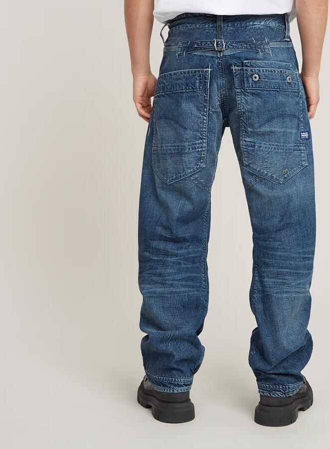 G-Star RAW G-STAR Origins Bend 3D Loose Selvedge Jeans Donkerblauw Heren - Foto 6